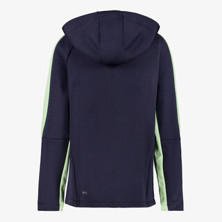 Puma Evostripe Fullzip kinder sweatvest zwart groen