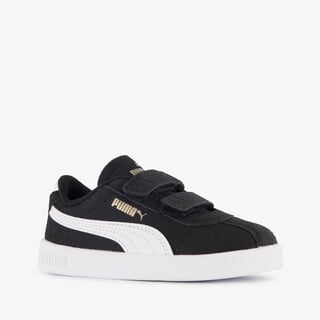 Puma Club II V INF kinder sneakers zwart wit