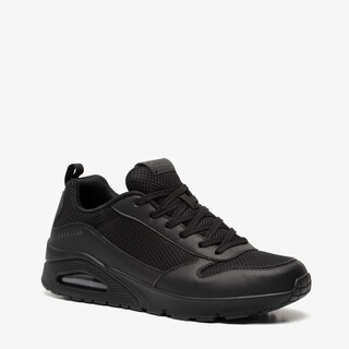 Skechers Uno - Fastime heren sneakers zwart