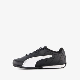 Puma Catch AC PS kinder sneakers zwart wit