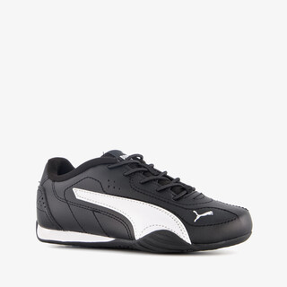 Puma Catch AC PS kinder sneakers zwart wit