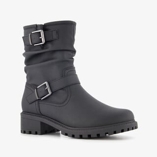TwoDay dames biker boots zwart