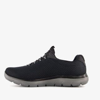 Skechers Summits heren sneakers wide fit zwart