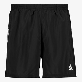 Adidas Own The Run heren hardloopshort zwart wit