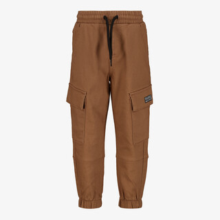 Unsigned jongens cargo joggingbroek bruin