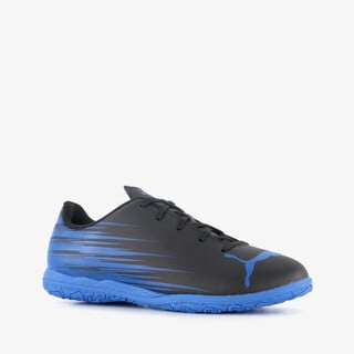 Puma Attacanto II IT IC kinder zaalschoenen zwart blauw