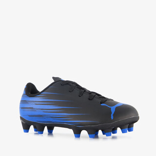 Puma Attacanto II IT MG kinder voetbalschoenen zwart blauw