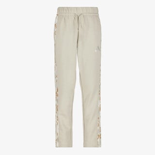 Adidas G ANML 3S FT PT kinder joggingbroek beige