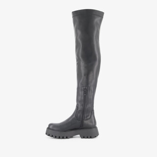 Blue Box hoge dames boots zwart