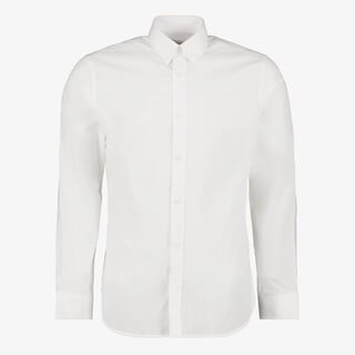 JJ REBEL heren overhemd wit