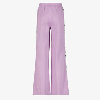 TwoDay meisjes wide leg broek lila en zwarte strikjes