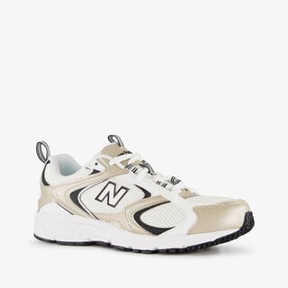 New Balance 408 dames sneakers wit goud