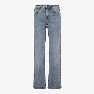 TwoDay dames wide leg jeans met studs mediumblauw lengte 33