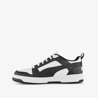 Puma Rebound V6 Low dames sneakers zwart wit