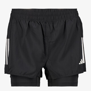 Adidas Own The Run dames hardloopshort zwart