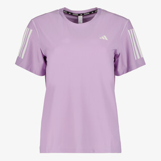 Adidas Own The Run hardloop dames T-shirt paars