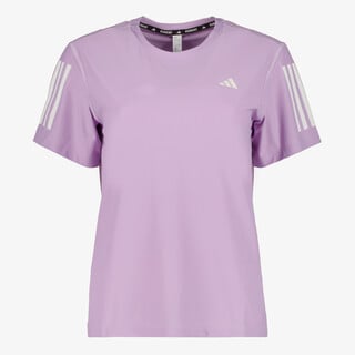 Adidas Own The Run hardloop dames T-shirt paars