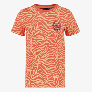 Unsigned jongens T-shirt met print oranje