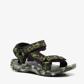 Blue Box jongens sandalen met camouflageprint