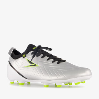 Dutchy FG heren voetbalschoenen zilver zwart