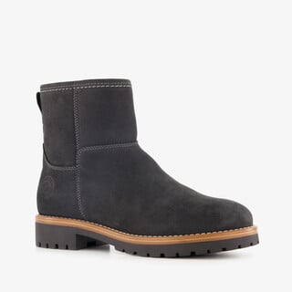 Output leren dames boots zwart