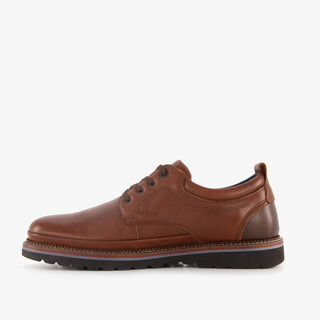Hush Puppies leren heren veterschoenen cognac