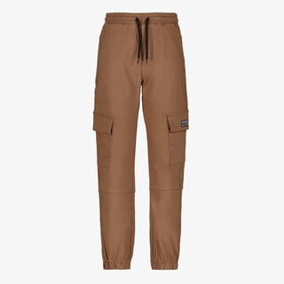 Unsigned jongens cargo joggingbroek bruin