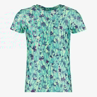 Osaga Dry meisjes sport T-shirt met print groen