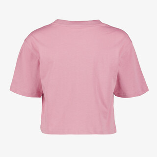 Puma ESS 2 Color NO. 1 Logo cropped meisjes sport T-shirt roze