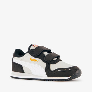 Puma Cabana Racer SL 20 V kinder sneakers zwart grijs