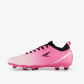 Dutchy FG heren voetbalschoenen roze zwart