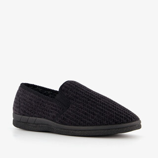 Thu!s heren pantoffels met teddy voering grijs