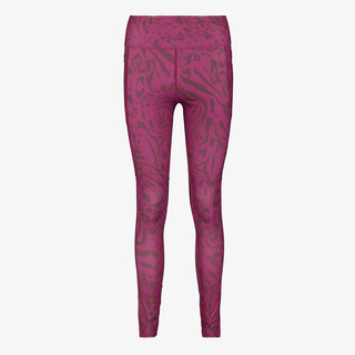 Osaga dames sportlegging met panterprint paars