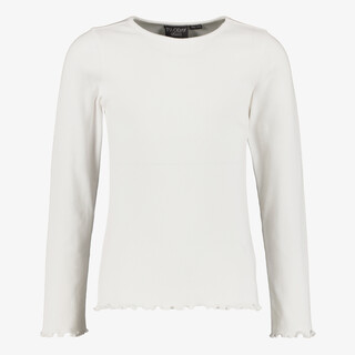 TwoDay meisjes shirt met lange mouwen wit
