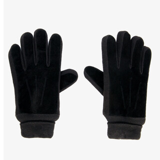 Scapino heren handschoenen zwart leer