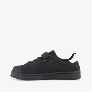 Blue Box jongens sneakers met smileys zwart wit