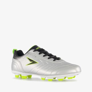 Dutchy Top-Spin kinder voetbalschoenen zilver