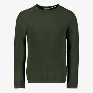 Produkt gebreide heren sweater groen