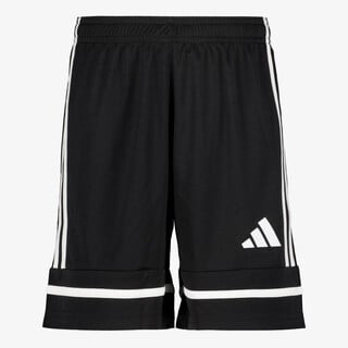 Adidas Squadra 25 kinder sportshort zwart wit