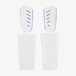 Puma Ultra light Sleeve scheenbeschermers wit blauw