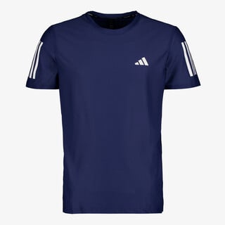 Adidas Own The Run hardloop heren T-shirt blauw