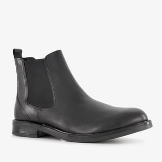 Van Beers leren Chelsea boots zwart