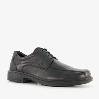ECCO Helsinki leren heren veterschoenen zwart