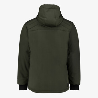 Kjelvik gewatteerde heren softshell jas groen