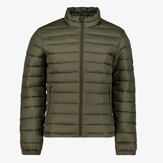 JJ REBEL gewatteerde heren jas groen