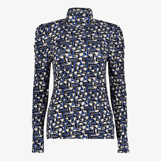 Twoday dames top blauw en wit