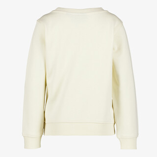 Unsigned jongens sweater met tekstopdruk beige