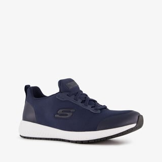 Skechers Work Squad SR dames werkschoenen blauw