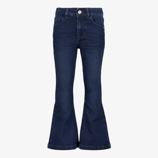 TwoDay meisjes flared jeans donkerblauw