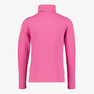 Mountain Peak kinder skipully met rollneck roze